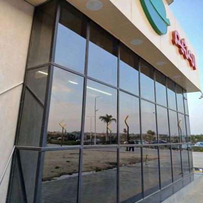 تركيب واجهات زجاج سيكوريت الرياض