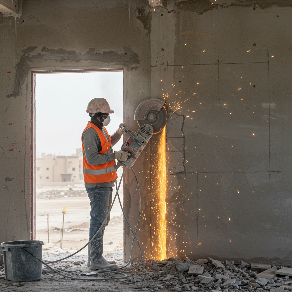 قص خرسانه الرياض حى نمار