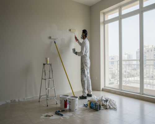 معلم دهانات حي الملك فهد بالمدينة المنورة